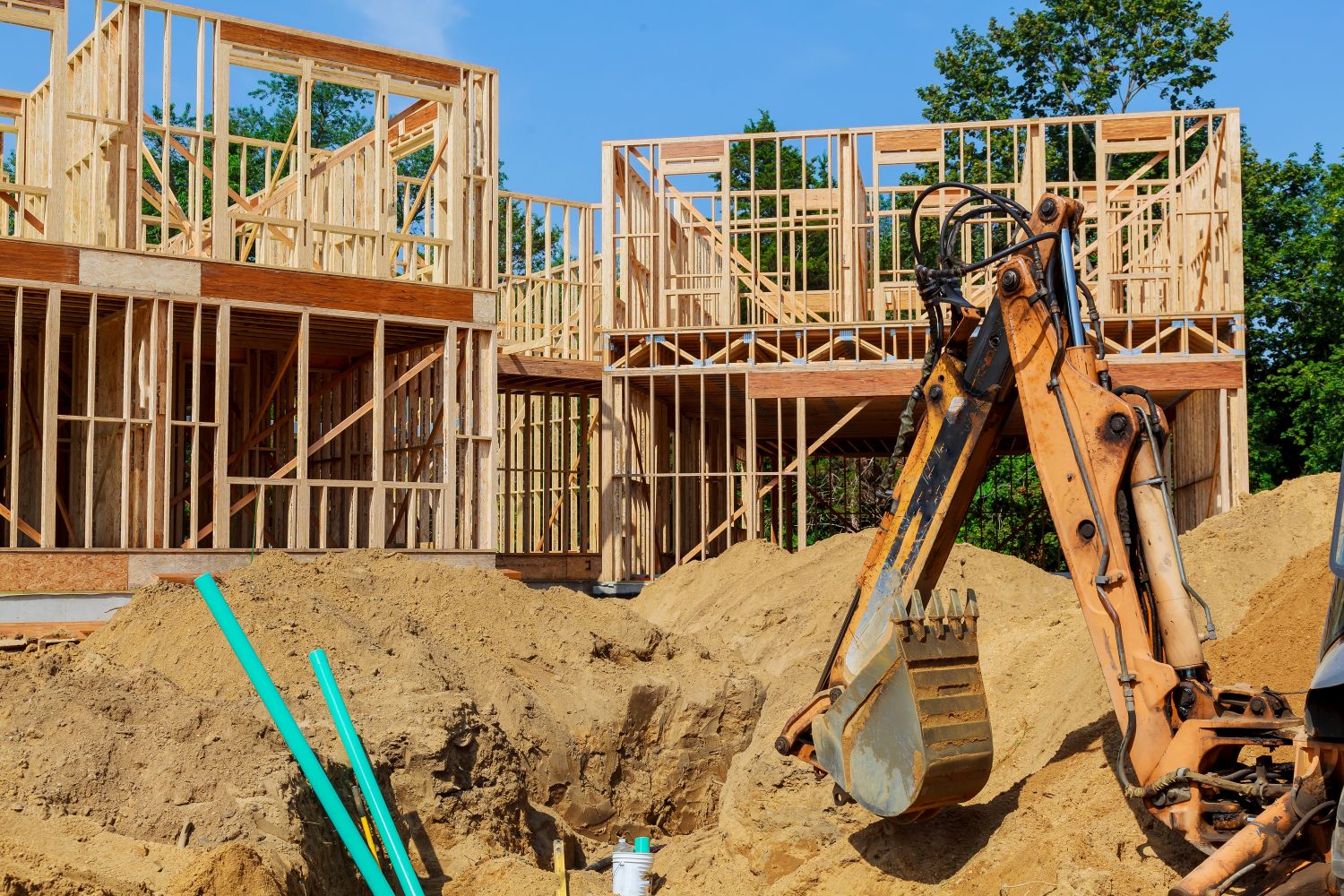 Construction of a house